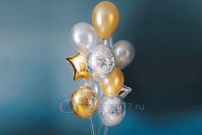 Букет шаров с гелием