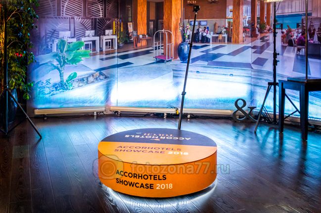 Брендирование платформы Видео спиннер 360