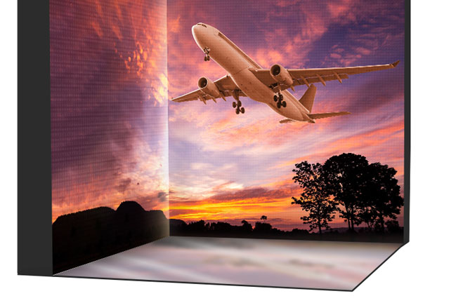 Зеркальный пол - угол