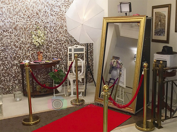 Фото с помощью селфи зеркала