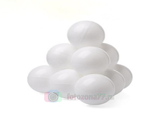 Шарики белые